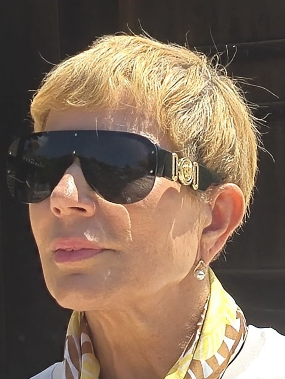 Versace Black Sunglasses - Picture 7 of 7